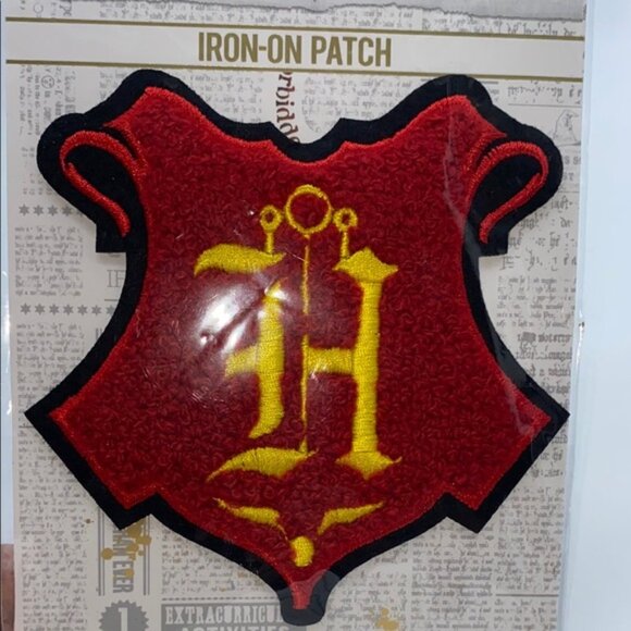 Harry Potter Warner Bros. Red and Yellow Iron-On Patch - Picture 6 of 7